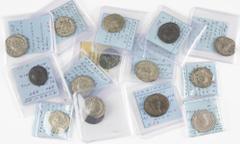 Ancient coins in lots / Roman coinage A mixed lot with Roman Antoniniani: 4 x Postumus, 4 x Volusianus, Carinus, Trebonianus Gallus, Salonina, Aurelianus, Probus etc. - in total 15 coins in a.VF, nice
