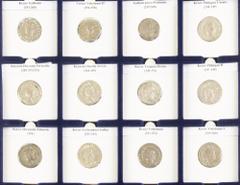 Ancient coins in lots - Roman coinage Ancient coins in lots - Roman coinage - A nice lot of 12 Roman AR Antoniniani: Gallienus, Valerianus I and II, Postumus, Philippus I Arabs and II, Herennia Etrusc