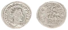 Roman Imperial Coinage Philippus I Arabs (244-249) - AR Antoninianus (Rome AD 244-247, 4.23 g) - Radiate, draped and cuirassed bust right / Philippus I on horseback to left, raising right hand in salu
