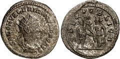 RÖMER RÖMISCHES KAISERREICH. Saloninus Caesar 258-260. Antoninian (260) 3,06g, Samosata. Büste mit Panzer, Paludamentum und Strahlenkrone n.r. SALON VALER- IANVS NOB CAES / SPES PVBLICA Saloninus steh