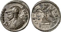 RÖMER RÖMISCHES KAISERREICH. PROBUS 276-282. AE-Antoninian (278) 3,69g, Rom. Büste mit Panzer, Helm, Strahlenkrone, Schild und geschulterter Lanze n.l. IMP PRO-BVS AVG / VICTORIA AVG Viktoria mit Trop
