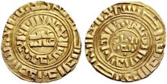 COINS OF THE CRUSADER STATES AND SUCCESSORS CRUSADER IMITATIONS OF ARABIC COINS. KINGDOM OF JERUSALEM. Imitative Gold Coinage with the Fineness of 2/3, Mint: Accon. Imitation of a Fatimid dinar of the