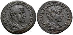 Roman Provincial CILICIA. Ninica-Claudiopolis. Maximinus I Thrax, 235-238. (Bronze, 33 mm, 15.81 g, 6 h). IMP MAXIMINVΓ PIVS AVΓ (sic) Laureate, draped and cuirassed bust of Maximinus I to right. Rev.
