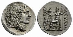 GREEK COINS Kings of Macedon Alexander III ‘the Great’. 336-323 BC. Tetradrachm (Silver, 16.62 g 1), Mesembria, struck in the time of Mithridates VI, c. 90-early 60s BC. Head of Herakles in lion skin 