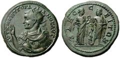 ROMAN AND BYZANTINE COINS Odessos, Moesia Inferior. Gordian III, 238-244. Hexas­sarion (Bronze, 35mm, 28.01g 7). ΑVΤ Κ Μ ΑΝΤ ΓΟΡΔΙΑΝΟC ΑVΓ Radiate, draped and cuirassed three-quarter bust of Gordian t