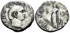 Roman Imperial Otho, 69. Denarius (Silver, 18 mm, 3.10 g, 7 h), Rome, 15 January - 17 April 69. IMP OTHO CAESAR AVG TR P Bare head of Otho to right. Rev. SECVRITAS P R Securitas standing left. BMC 19.