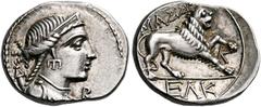 GREEK COINS GAUL Massalia. Circa 200-150 BC. Drachm (Silver, 17 mm, 2.75 g, 6 h). Diademed and draped bust of Artemis to right, wearing triple pendant earring and a pearl necklace, and with her bow an