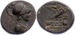 Greek - Phrygia - Apameia - Bronze (±100-50 BC), Antiphon & Meneklios magistrates Ancient Greek - Phrygia, Apameia Bronze (±100-50 BC), Antiphon & Meneklios magistrates (SNG Cop. 164) CuSn, 7.84 g (21
