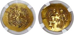 Byzantine Coins Byzantine - Michael VIII, Palaeologus (1261-1282) Electrum - Hyperpyron; NGC Ancients 6493345-004, Ch VF