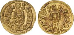 Visigodas - Suintila (621-631) - Tremissis Ouro Tremissis Emerita CNV 327.1 1,47g MBC-