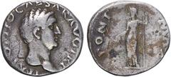 Roman Coins Roman - Otho (69) Denarius; IMP OTHO CAESAR AVG TR P / PONT MAX; RCV 2158, RIC 19, RSC 9 (Rome, March-April 69); 3.31g; Very Good/Good