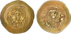 Byzantine Coins Byzantine - Michael VII, Ducas (1071-1078) - Byzantine - Michael VII, Ducas (1071-1078) Gold or Electrum - Histamenon Nomisma; Constantinople; IC-XC / +ΜΙΧΑΗΛ RΑCΙΛ Ο Δ; BCV 1868; 4.38