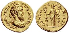 The Roman Empire Didius Julianus, March 28th – early June 193 Aureus March 28th-early June 193, AV 6.70 g. IMP CAES M DID SEVE – R IVLIAN AVG Laureate, draped and cuirassed bust r. Rev. CONCO – R – D 
