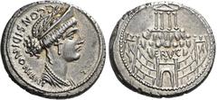 The Roman Republic The Dioscuri Collection. The Roman Republic. C. Considius Nonianus. Denarius 57, AR 18 mm, 3.97 g. C·CONSIDI·NONIANI Diademed and laureate bust of Venus r.; below chin, S·C. Rev. ER