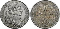 Charles II. 1660-1685 The Geoffrey Cope Collection of British Coins. Charles II. 1660-1685. Pattern AR Crown – The famous 'Petition' Crown (33.095 g). By Thomas Simon. Dated 1663. CAROLVS II · DEI · G