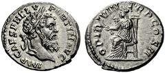 The S.C. Markoff Collection of Roman Coins The Roman Empire Pertinax, 1st January-28th March 193 Denarius 193, AR 3.40 g. IMP CAES P HELV – PERTIN AVG Laureate head r. Rev. OPI DIVIN – TR P COS II Ops