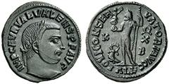 The S.C. Markoff Collection of Roman Coins The Roman Empire Valerius Valens. 316 – 317 Follis, Alexandria circa 316-317, Æ 3.99 g. IMP C AVR VAL VALENS P F AVG Laureate head r. Rev. IOVI CONSER – VATO