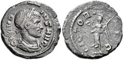 The Roman Empire Claudius II Gothicus, 268–272 Quinarius circa 268-269, Billon 15 mm, 1.68 g. CLAVD – IVS AVG Laureate, draped and cuirassed bust r. Rev. VICTORI – A AVG Victory standing l., holding w