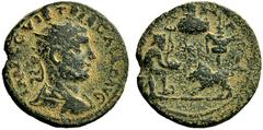 A very interesting collection of Jewish coins and coins of the Levant Roman provincial coinages of Palestine Neapolis Bronze, Neapolis. Trebonianus Gallus. 251–3 AD, Æ 12.35 g. IMP C G VIB TRIB GALLO 