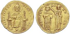 The Byzantine Empire The mint is Constantinopolis unless otherwise stated Romanus III Argyrus, 12 November 1028 – 11 April 1034 Histamenon 1028-1034, AV 4.42 g. +IhS XIS REX REGNANTIhM Christ, nimbate