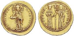 The Byzantine Empire The mint is Constantinopolis unless otherwise stated Theodora, 11 January 1055 – 31 August 1056 Histamenon 1055-1056, AV 4.36 g. +IhS XIS REX REGNANTIhMm Christ standing facing on
