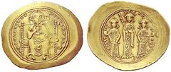 The Byzantine Empire The mint is Constantinopolis unless otherwise stated Eudocia, 21st May- 31st December 1067 Histamenon 1067, AV 4.34 g. +IhS XSIS RCX – RCSNATInM Christ, nimbate , enthroned facing