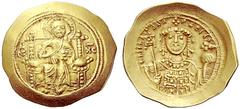 The Byzantine Empire The mint is Constantinopolis unless otherwise stated Michael VII, Ducas October 1071 – 31 March 1078, with colleagues from 1074 Histamenon 1071-1078, AV 4.44 g. Christ, with decor