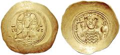 The Byzantine Empire The mint is Constantinopolis unless otherwise stated Nicephorus III Botaniates, 3 April 1078-1 April 1081 Histamenon 1078-1081, EL 4.40 g. Facing bust of Christ with decorated nim