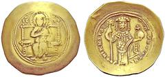 The Byzantine Empire The mint is Constantinopolis unless otherwise stated Nicephorus III Botaniates, 3 April 1078-1 April 1081 Histamenon 1078-1081, EL 4.28 g. Christ enthroned facing, wearing decorat