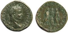JDL Collection Part II: Roman Coins THE ROMAN EMPIRE. GETA, September/October (?) 209 (or October 210)– December 19 (or 26), 211/February 26, 212. Sestertius, Rome 210, Æ 23.20 g. Obv. IMP CAES P SEPT