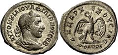 The Roman Empire Philip I, 244 – 249. Philip I Arabs’s portraits follow one type, though the quality of execution differs depending on the skills of the die engraver. His portrait type is for me the p