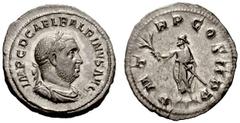 The Roman Empire Balbinus, 22nd April-29th July 238 No.: 611 Schätzwert/Estimation: CHF 750.- d=21 mm Denarius April-July 238, AR 3.23 g. IMP C D C AL BALBINVS AVG Laureate, draped and cuirassed bust 