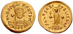 The Roman Empire Leo I and Patricius, son of Aspar, Magister Militum, 470-471 No.: 670 Schätzwert/Estimation: CHF 22500.- d=19 mm Solidus, Constantinople circa 470-471 or 474, AV 4.48 g. D N LEO PE – 