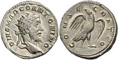 The Roman Empire Consecration coins of Trajan Decius, 249 – 251. Consecration issue of Marcus Aurelius. Antoninianus 250-251, AR 4.23 g. DIVO MARCO ANTONINO Radiate head of Divus Marcus Aurelius r. Re