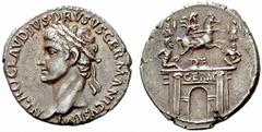 The Barry Feirstein Collection of Ancient Coins Part I The Roman Empire The mint is Roma unless otherwise stated In the name of Nero Claudius Drusus, brother of Tiberius No.: 94 Estimate: CHF 5000 d=2