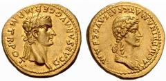The Barry Feirstein Collection of Ancient Coins Part I The Roman Empire The mint is Roma unless otherwise stated Gaius 37 – 41 No.: 98 Estimate: CHF 80000 d=21 mm Aureus 37-38, AV 7.77 g. C CAESAR AVG