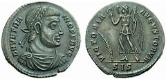 The Barry Feirstein Collection of Ancient Coins Part I The Roman Empire The mint is Roma unless otherwise stated Vetranio, 1st March – 25th December 350 No.: 195 Estimate: CHF 35000 d=25 mm Light Mili