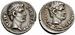 The Roman Empire The mint is Roma unless otherwise stated Octavian as Augustus, 27 BC – 14 AD No.: 638 Estimate: CHF 18000 d=19 mm C. Sulpicius Plaetorinus. Denarius 13 BC, AR 3.47 g. CAESAR – AVGVSTV