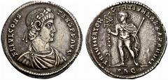 The Barry Feirstein Collection Part II The Roman Empire Constans augustus, 337 -350 No.: 209 Estimate: CHF 15000 d=40 mm Medallion of four siliquae, Aquileia 342, AR 13.00 g. FL IVL CONS – TANS P F AV