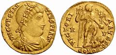 The Barry Feirstein Collection Part II The Roman Empire Constantius III, 8th February – 2nd September 421 No.: 242 Estimate: CHF 40000 d=21 mm Solidus, Ravenna 8th February-2nd September 421, AV 4.11 