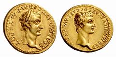 The Barry Feirstein Collection Part IV The Roman Empire Gaius, 37 – 41 Aureus 37-38, AV 7.74 g. C CAESAR AVG GERM P M TR POT Laureate head of Gaius r. Rev. GERMANICVS CAES P C CAES AVG GERM Bare head 