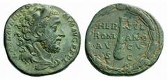 The Barry Feirstein Collection Part IV The Roman Empire Commodus augustus, 180 – 192 Sestertius 192, Æ 24.45 g. L AEL AVREL CO – MM AVG P FEL Head r., wearing lion-skin headdress. Rev. HER – CVL / ROM