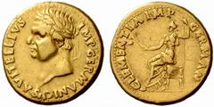 An interesting selection of Roman Gold Coins from the B.d.B Collection The Roman Empire Vitellius imperator, early January – 19 April 69 Aureus, Tarraco January-April 69, 7.27 g. A VITELLIVS – IMP GER