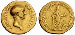 An interesting selection of Roman Gold Coins from the B.d.B Collection The Roman Empire Trajan, 98 – 117 Restoration issue in the name of Caesar. Aureus 98-117, 6.88 g. C IVLIVS CAES – IMP COS III Bar