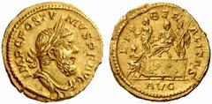 An interesting selection of Roman Gold Coins from the B.d.B Collection The Roman Empire Postumus, 260 – 269 Aureus, Lugdunum January-March 262, 5.82 g. IMP C POSTV – MVS P F AVG Laureate and draped bu