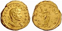 An interesting selection of Roman Gold Coins from the B.d.B Collection The Roman Empire Claudius II Gothicus, 268 – 270 Aureus, Mediolanum 268-270, 4.99 g. IMP CLAVDIVS P F AVG Laureate and cuirassed 