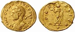 An interesting selection of Roman Gold Coins from the B.d.B Collection The Roman Empire Claudius II Gothicus, 268 – 270 Aureus, Mediolanum 268-270, 5.01 g. IMP CLAVDIVS P F AVG Laureate and cuirassed 