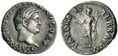 RÖMISCHE MÜNZEN KAISERREICH OTHO (69) Denar, 15. Januar - Mitte April 69, Rom. IMP M OTHO CAESAR AVG TR P. Büste des Kaisers mit Lorbeerkranz nach rechts. Rs: PAX ORB-IS - TERRARVM. Pax in Vorderansic