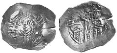BYZANTINISCHE MüNZEN IOHANNES VI. KANTAKUZENOS und IOHANNES V. (1347 - 1353) No.: 1382 Schätzpreis-Estimation: EUR 1500,- d=24 mm Hyperpyron, 1347-1353. Brustbild der Jungfrau Maria in viertorigem Mau