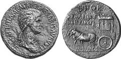 AGRIPPINA MAIOR No: 184 Schätzpreis/Estimation DM 2000 d=36 mm Vipsania Agrippina wurde 14 v. Chr. in Athen als Tochter des M. Vipsanius Agrippa, engster Freund und Mitarbeiter des Augustus, und desse